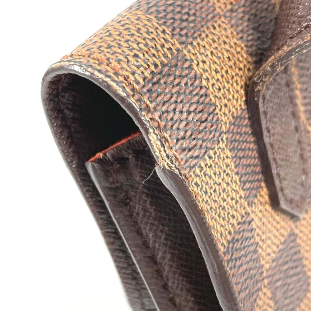 LOUIS VUITTON Authentic Brown Damier Canvas Pochette Shoulder Bag - Picture 9 of 16